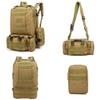 LYCZMY Tactical Backpack Military Army Rucksack 60L Large Assault Pack Camping Detachable Molle Bag (Desert Digital) view 2