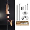 Innovz Beginner Pro Dance Pole for Home Spinning, Heavy Duty Steel Stripper Pole 45mm, Portable Aerial Dancing Pole Static & Spinning, Height Adjustable(Height 2.23-2.86m (7.3ft-9.4ft)) view 1