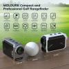 Mini Golf Rangefinder with Slope, Flag Pole Locking, High-Precision, Magnet Stripe, 6X Magnification, 1000 Yards Range Finder, Rechargeable Rangefinders, Golf Tournament Legal, White view 2