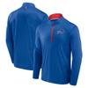 Fanatics Men's Royal Buffalo Bills Defender Long Sleeve Quarter-Zip Jacket view 1