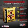 Morrell 4 Pack Field Point Archery Bag, Yellow Jacket Stinger Target for Adults with 2 Shooting Sides, 10 Bullseyes, & Carry Handle - 19 Pounds view 2