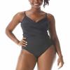 Coco Reef Women's Black Bra-Sized One-Piece Swimsuit, Size 10/34C/D view 1