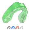 SafeJawz Elements Earth Dual Layer Mouthguard with Case, Adult and Junior Mouth Guard for Boxing, Basketball, Lacrosse, Football, Martial Arts, Hockey and All Contact Sports (Junior <11 Years, Green) view 1