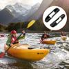 URIMPAVIDO 4PCS Kayak Paddle Holder Clip Fishing Net Clip with Screws for Canoes Kayak Fishing Net Accessories (4) view 4