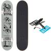 [CCS] Gargoyle Skateboard Complete - Silver - 8.50" view 1