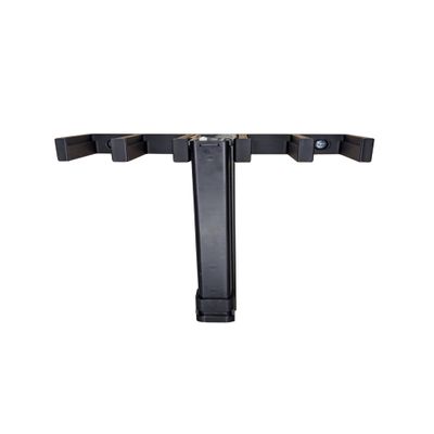 Hammy3DPrints Mount for Zastava Pap M77 Mags - Wall | Magazine Holder Storage Rack (Baseplate Lip, 3 Mag)