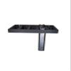 Hammy3DPrints Mount for Zastava Pap M77 Mags - Wall | Magazine Holder Storage Rack (Baseplate Lip, 3 Mag) view 2