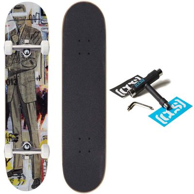 [CCS] x Max Goldsmith Out of Step with The World Skateboard Complete - 7.75"