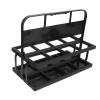 Water, Water Bottle Holder Sports Water Bottle Holder Black Plastic Portable 8 Holes Water Bottle Carrier Bottle Carrier for Athletes view 2