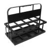 Water, Water Bottle Holder Sports Water Bottle Holder Black Plastic Portable 8 Holes Water Bottle Carrier Bottle Carrier for Athletes view 3