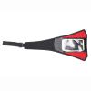 with Phone Pouch Sweat Guard, Black Red Denim Frame Sweat Absorbs Guard for Indoor Fixed Mountain, Road Cycling Training view 1
