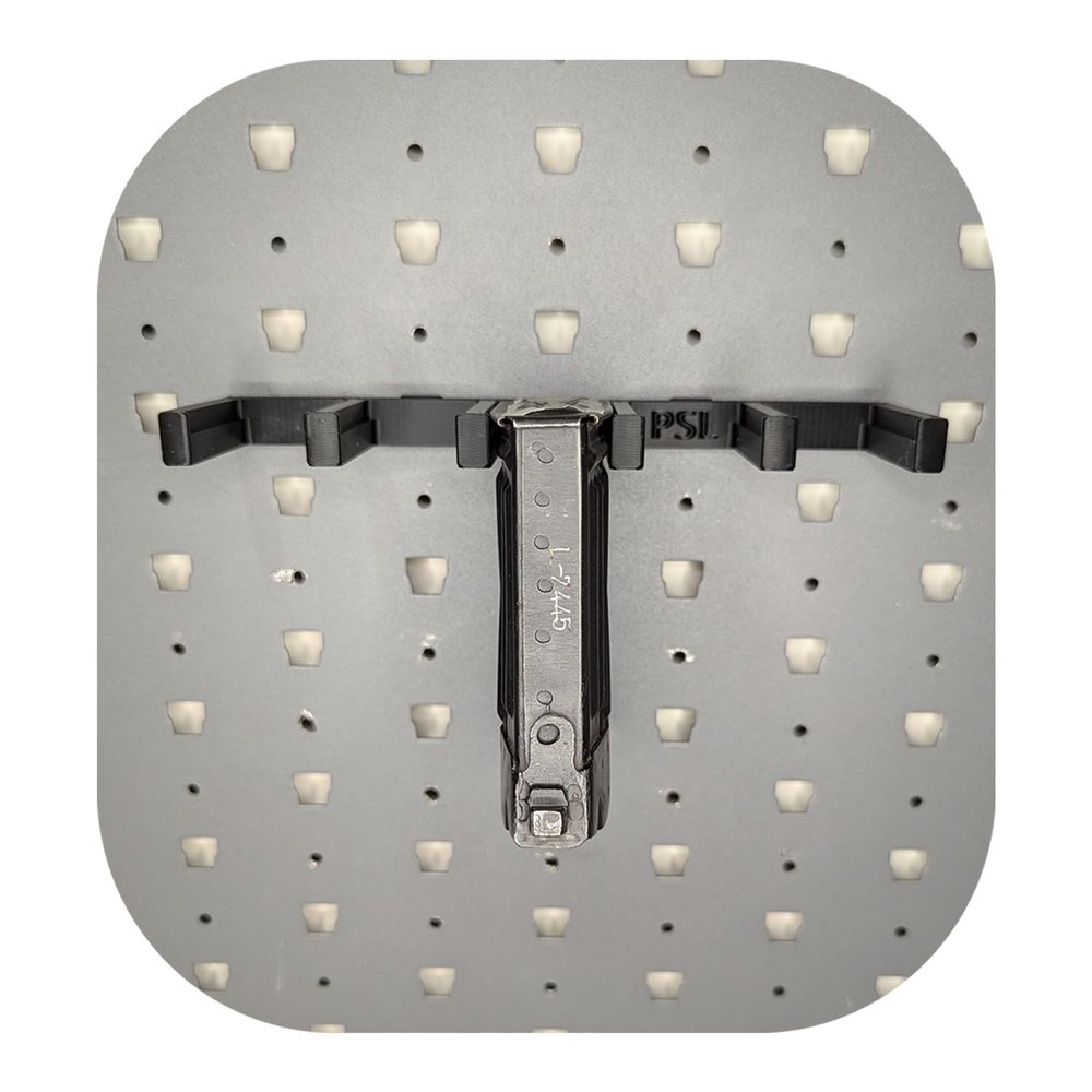Hammy3DPrints Mount for PSL 54 Mags - GallowTech | Magazine Holder Storage Rack (Gray)