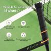 NBEFZSOQ Tennis Racket Grip Strap 6 pre-Cut Tennis Racket Grip Straps Non-Slip Moisture Absorbent Dry fit Tennis Racket Grip Strap Badminton, Pickleball view 3