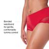 SPANX SPANXsupersmooth Undie-tectable Lace Hipster, Spanx Red, S view 4