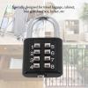 Luggage Locks, Travel Locks for Luggage Suitcase Lock Security Password Lock Zinc Alloy for Travel Suitcase Luggage view 3