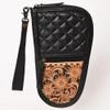 American Darling Gun Case Hair on Hand Tooled Genuine Leather Western Cases | Women Shotgun view 3