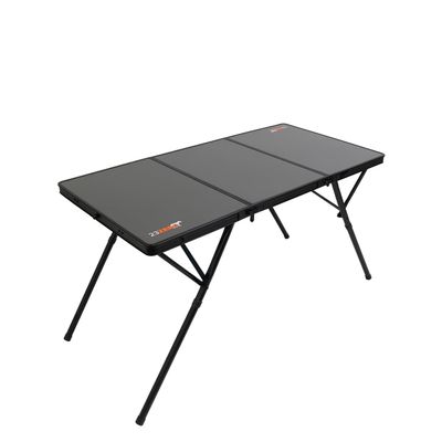 23ZERO Two-Fold Camping Table - Compact Aluminum Camping Table, Seats 4