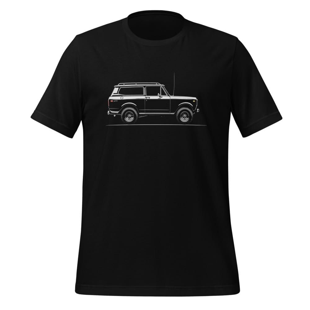 1972 International Harvester Scout II t-Shirt Black