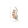 GTEFSWS Brooches Brooch Suit Brooch Female Decoration Fashion Coat Clothes Temperament with Accessories Personality Brooch Pin for Women Fashion view 2