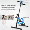 JDXQBLD Mini Exercise Bike Peddler for Leg Arm and Knee Recovery Exercise - Hand,Arm & Leg Exercise Peddling Machine,Adjustable Fitness Rehab Equipment for Seniors,Elderly,PT view 2
