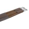 SIE EQUESTRIAN Contoured English Chafeless Girth Black Brown 46" / 48" / 50" / 52" / 54"/ 56" (Brown with Matching Elastic, 48") view 3