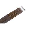 SIE EQUESTRIAN Contoured English Chafeless Girth Black Brown 46" / 48" / 50" / 52" / 54"/ 56" (Brown with Matching Elastic, 48") view 4