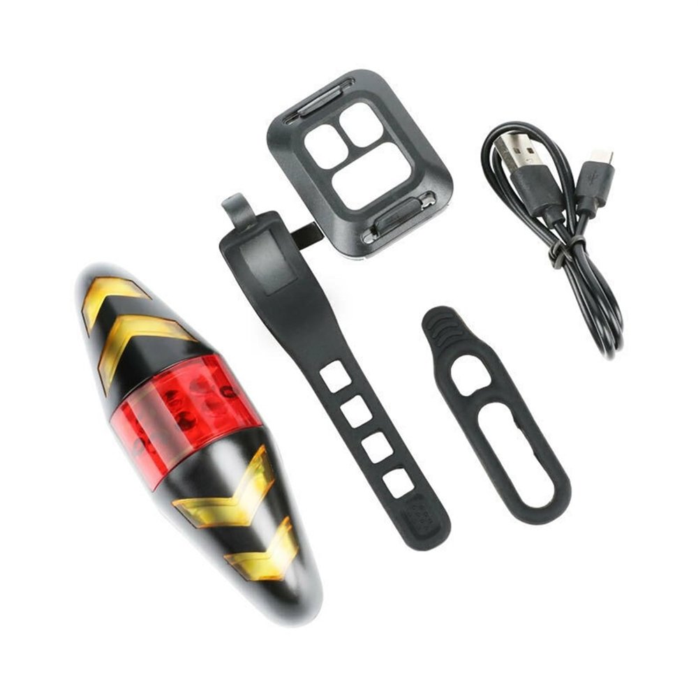 BRART Wireless Rear Lamp Smart Bike Taillight Remote Turn Signal Lights Bicycle LED Taillight Easily Installation Personal Bicycle Part