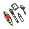BRART Wireless Rear Lamp Smart Bike Taillight Remote Turn Signal Lights Bicycle LED Taillight Easily Installation Personal Bicycle Part view 1