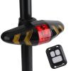 BRART Wireless Rear Lamp Smart Bike Taillight Remote Turn Signal Lights Bicycle LED Taillight Easily Installation Personal Bicycle Part view 2