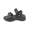 Women's Sandals Comfortable Adjustable Hiking Sandals Gold Buckle Two Wearable Designs (Black, Adult, Women, 6, Numeric, US Footwear Size System, Medium) view 3