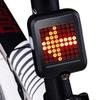 BRART USB Rechargeable Bike Tail Light Smart Bicycle Turn Signal Lights with 80 Lumens 64 LED Light Beads, Portable Brake Light Warning Light Fits on Any Road Bikes view 1