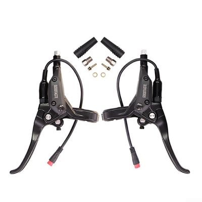 AirheadStorm Bike Hydraulic Brake Lever, Bicycle Brake Levers, E-Bike Brake Lever 2 Pin E-Bike Left and Right Brake Handle Brake Lever with Power-Off for Electric Bikes