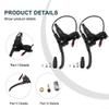 AirheadStorm Bike Hydraulic Brake Lever, Bicycle Brake Levers, E-Bike Brake Lever 2 Pin E-Bike Left and Right Brake Handle Brake Lever with Power-Off for Electric Bikes view 3