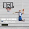 GFLCWYP Wall Mounted Professional Basket Ball Hoop, 44'' Wall Mounted Basketball Hoop and Mounting Bracket Combination Kit, Universal Outdoor Basketball Hoop for Home Training and Club view 2
