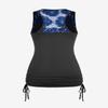 ROSE GAL Women's Plus Size V Neck Tank Lace Vest Shirt Sleeveless Summer Casual Round Neck Slim Hollow Shirt Casual Sleeveless Summer Tops(Blue/1X) view 3