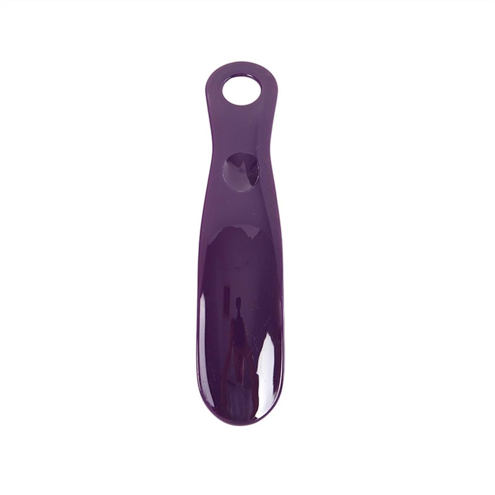IBONSON Long Shoehorn Shoe Horns Spoon Shape Shoe Horn Shoe Lifter Flexible Sturdy Slip Professional Shoe Horn for Elderly People or People with Limited Mobility Shoe Helper Tool(B)