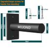MIUONO Weight Plate Holder, 2 Pack Bumper Plate Rack for 2 Inch Olympic Plates and Barbell Holder Bundle view 2