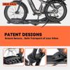 Freego Electric Bike Rack Foldable Platform Mount, Black view 4