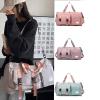 BLULILY Sports Gym Bag Duffle Bag with Shoes Compartment, Waterproof Travel Duffle Bag for Gym Swimming Vacation view 2