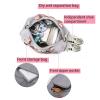 BLULILY Sports Gym Bag Duffle Bag with Shoes Compartment, Waterproof Travel Duffle Bag for Gym Swimming Vacation view 4