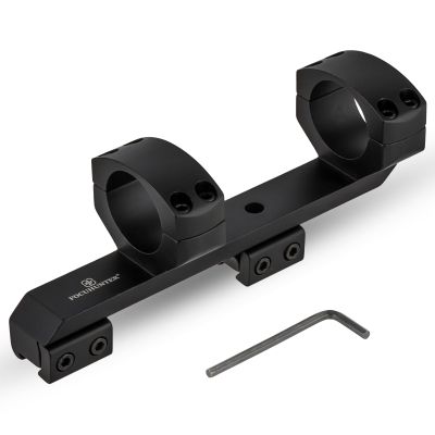 FOCUHUNTER 30mm Cantilever Scope Mount, Offset Dual Ring One-Piece Scope Mount with 20 MOA, Extended Lightweight Dovetail Rails for 11 mm Dovetail Rail, 1.65 inch Forward Offset Sight Accessories