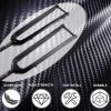 HWEVDHJ Carbon Mountain Bike Rigid Fork 26'' 27.5'' 29'' 1-1/8'' Straight/Tapered Tube Bikes Front Fork Thru Axle 15x100mm Bike Rigid Forks Dual Routing(Tapered Tube,Matte 27.5'') view 4