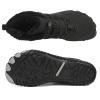 Men's and Women's Barefoot Hiking Boots | Zero Drop Winter Snow Boots with Wide Toe Box | Slip-On Waterproof Ankle Booties | Minimalist Five-Finger Sneakers for Outdoor Hiking and Walking Black 37 view 2