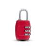 4 Dial Digit Password Lock Combination Suitcase Luggage Metal Code Password Locks Padlock Travel Theft 1Pcs(Red) view 1