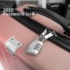 4 Dial Digit Password Lock Combination Suitcase Luggage Metal Code Password Locks Padlock Travel Theft 1Pcs(Red) view 3