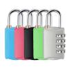 Luggage Travel Lock 4 Dial Travel Padlock Password Lock for Luggage Suitcase Baggage Toolbox Gym Locker Metal Code Password Lock 1Pcs(Red) view 3