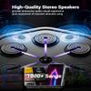 2025 Upgraded Smart Music Boxing Machine, Professional Online Boxing Lessons for Sculpting Fat Burning - 24H Standby, 160 Synced LED Lights, Wall-Mount Punching Bag for Home Gym (4th and 5th) view 3