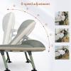 YHHLWXMDZ Camping Cot for Adults with Cushion and Pillow, 6 Adjustable Positions, Tanning Chair for Sleeping, Cots for Camping for Home Nap Beach Travel(190 * 65 * 30cm/74.8 * 25.6 * 11.8in) view 4