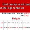 It is a Halloween Annual Meeting Campus Performance Props,Elastic Sensory Stockings Dance Dress,Sensory Body Sock for Autism Kids Adults (Dark Purple, Height(60-63)) view 2