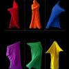 It is a Halloween Annual Meeting Campus Performance Props,Elastic Sensory Stockings Dance Dress,Sensory Body Sock for Autism Kids Adults (Dark Purple, Height(60-63)) view 3